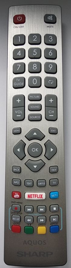 BLAUPUNKT BLA-32 NETFLIX SILVER - eredeti gyári távirányító
EZÜST