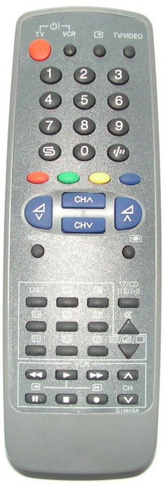 SHARP G1065SA - helyettesítő távirányító
