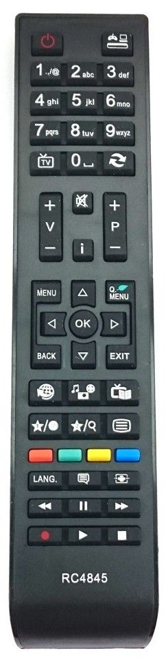 FINLUX RC4845, BRC0264801/01 - helyettesítő távirányító