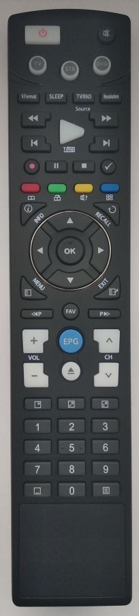 SKYTEC BLACKBOX, NERINE - eredeti gyári távirányító