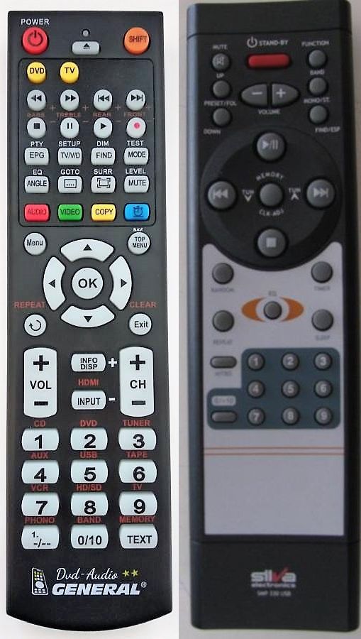SILVA SCHNEIDER SMP330USB DVD AUD -   


kompatibilis General márkájú távirányító