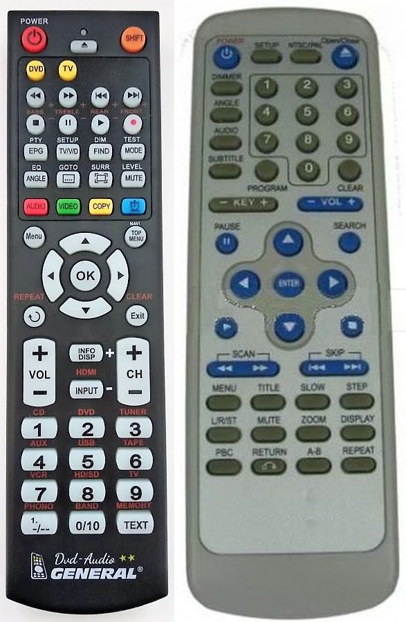 SENCOR SDV-2501 -   


kompatibilis General márkájú távirányító