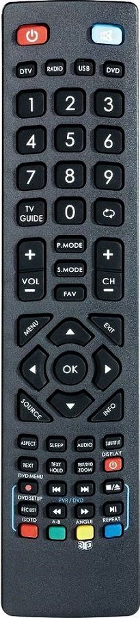 BLAUPUNKT BLA-32, BB24F189B, B32PW122BK, BS32E148EU, BB42I156B, BQ32K147U, BW39B68BFBKUE476 - helyettesítő távirányító