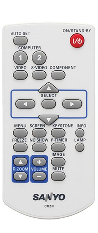 SANYO CXZR - eredeti gyári távirányító