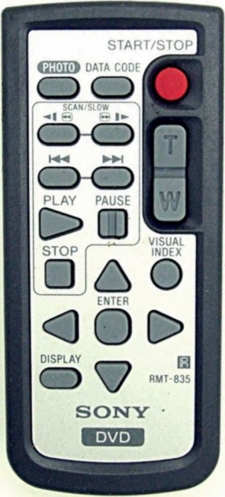 SONY RMT-835 - eredeti gyári távirányító