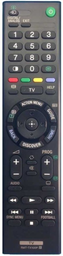 SONY RMT-TX100P - helyettesítő távirányító