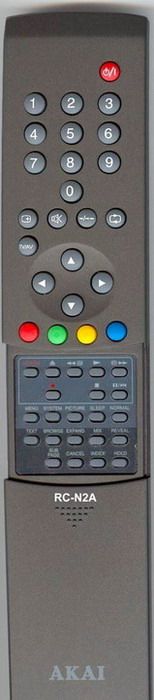 AKAI RC-N1A, RC-N2A - helyettesítő távirányító