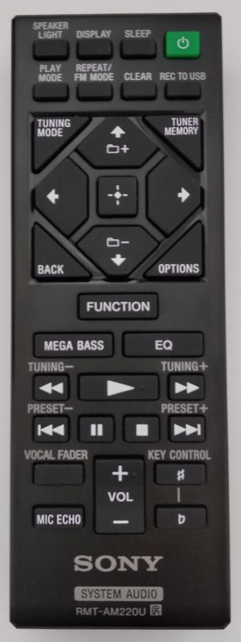 SONY RMT-AM220U - eredeti gyári távirányító
