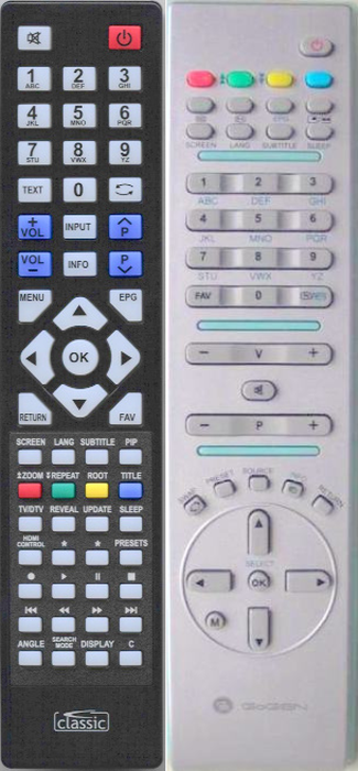GOGEN RC1805 -   


távirányító
 duplikátum