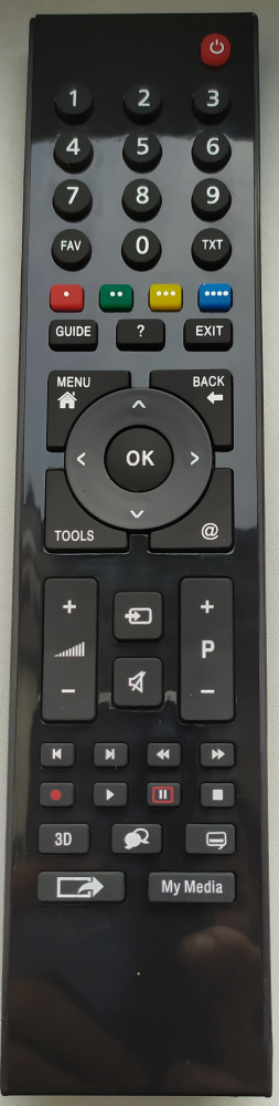 GRUNDIG TP3, TP3P, RC2134602/01, BMHS187R V2 - helyettesítő távirányító