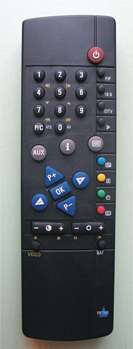 GRUNDIG TP760 - helyettesítő távirányító
