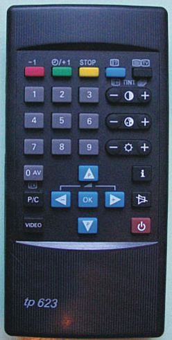 GRUNDIG TP623 - helyettesítő távirányító