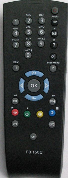 GRUNDIG TP150C - helyettesítő távirányító
