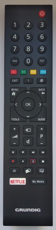 GRUNDIG TS1187R-6 ( RC3214808/05, RC321480805, 313923830205, TS1187R6, XPS18700-AA) - eredeti gyári távirányító