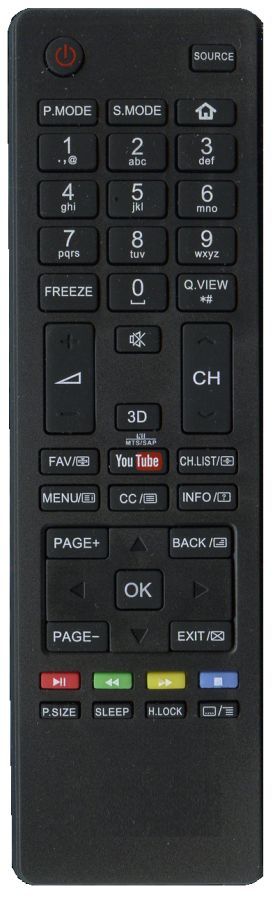 HAIER HTR-A18H - helyettesítő távirányító