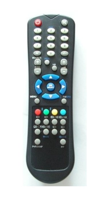 HOMETECH 26HD724, 32HD724, 42HD724 - helyettesítő távirányító
