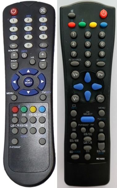 HYUNDAI HLH-32745, 26745 DVB-T - távirányító - helyettesítő