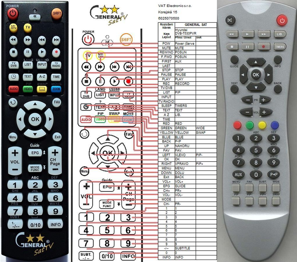 HYUNDAI DVB-T530PVR, DVB-T430 -   


kompatibilis General márkájú távirányító