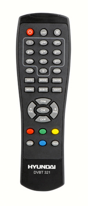 HYUNDAI DVB-T321, DVB-T440 - eredeti gyári távirányító