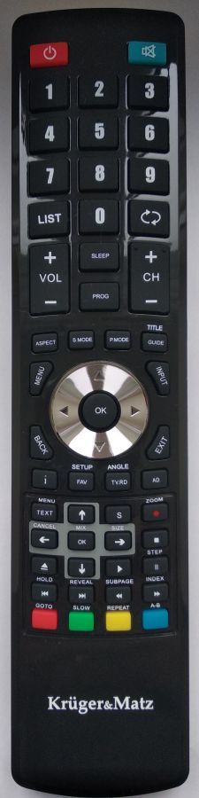 Kruger&Matz KM0240, CR15 - eredeti gyári távirányító