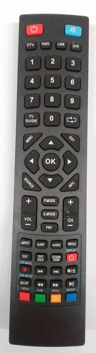 XORO HTC-2444  - helyettesítő távirányító