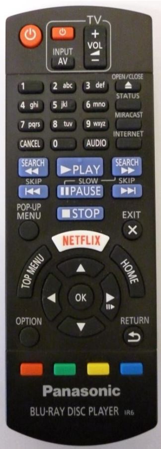 PANASONIC N2QAYB001031 - eredeti gyári távirányító