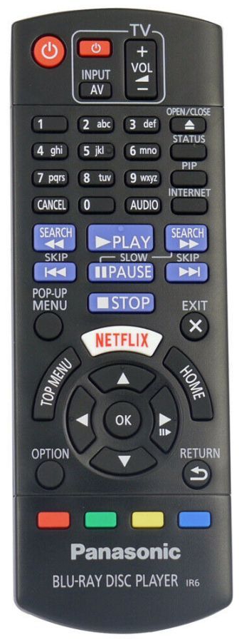 PANASONIC N2QAYB001030 - eredeti gyári távirányító