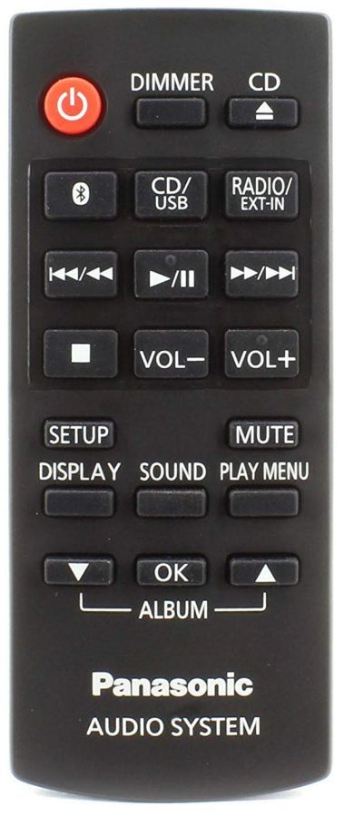 PANASONIC N2QAYB001050 - eredeti gyári távirányító