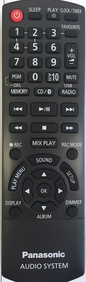 PANASONIC N2QAYB001073 - eredeti gyári távirányító