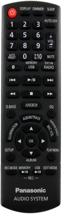 PANASONIC N2QAYB001082 - eredeti gyári távirányító