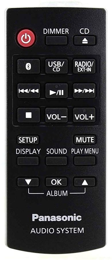 PANASONIC N2QAYB001149 - eredeti gyári távirányító
