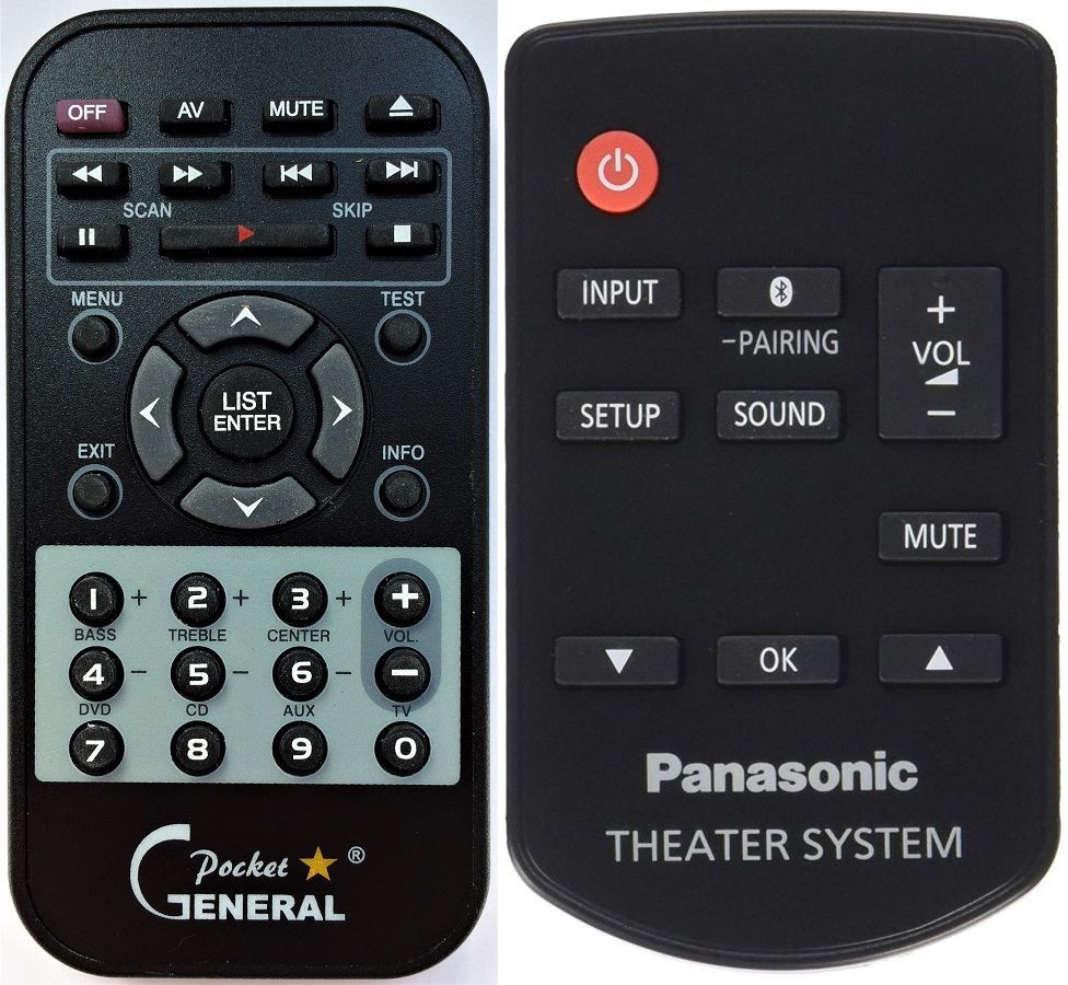 PANASONIC N2QAYC000098 -   


kompatibilis General márkájú távirányító