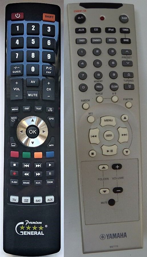 YAMAHA WQ71710 -   


kompatibilis General márkájú távirányító