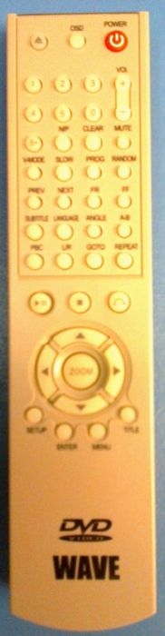 WAVE ENERGY DVD242 - eredeti gyári távirányító