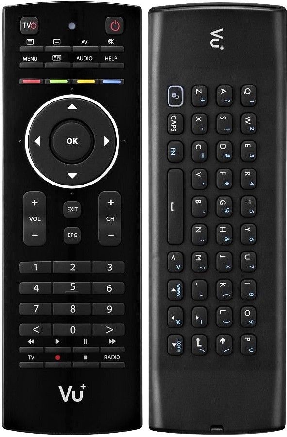 VU+ ULTIMO, QWERTY - eredeti gyári távirányító