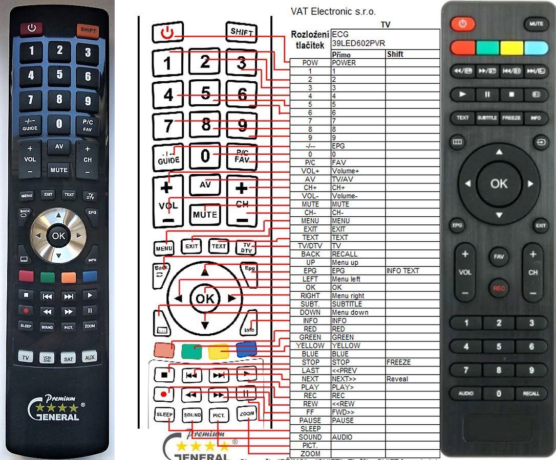 TOSHIBA  24E1533DG, 32E1633DG, 42F1633DG -   


kompatibilis General márkájú távirányító