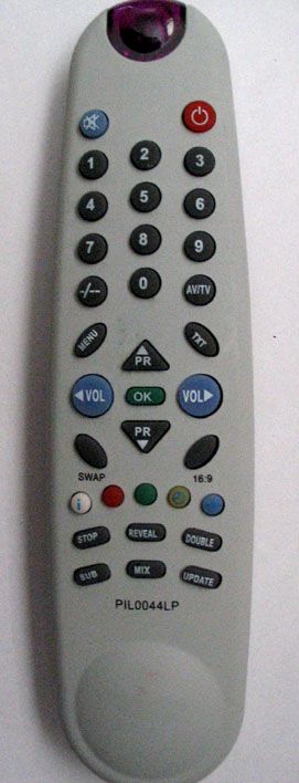 SENCOR STV2102, STV2101, STV1401 verze 2 - helyettesítő távirányító