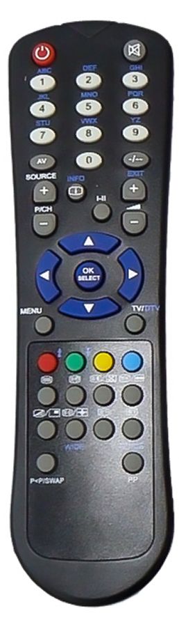 TECHNIKA RC1055 - helyettesítő távirányító