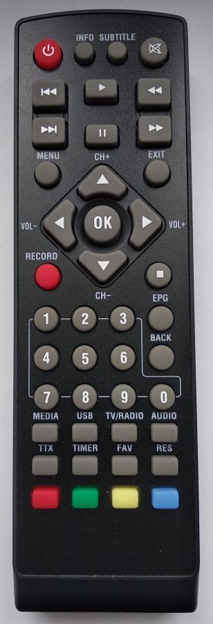 ECG DVT 980 HD PVR - helyettesítő távirányító
