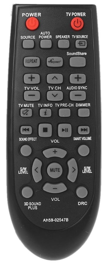 SAMSUNG AH59-02547B - helyettesítő távirányító