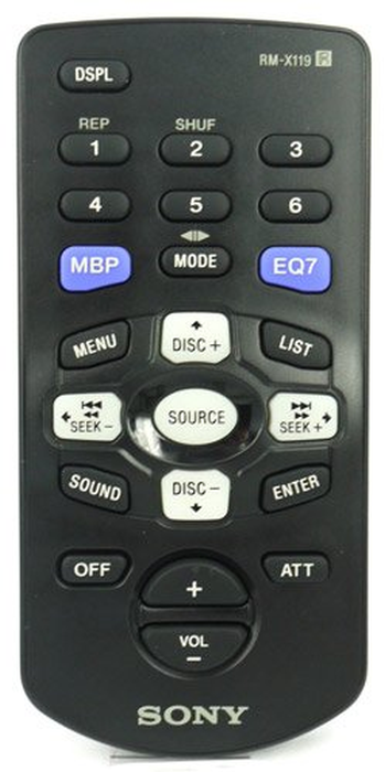 SONY RM-X119 - eredeti gyári távirányító