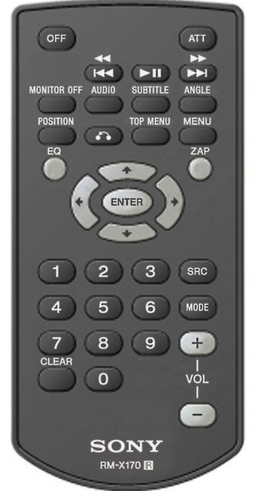SONY RM-X170 - eredeti gyári távirányító
