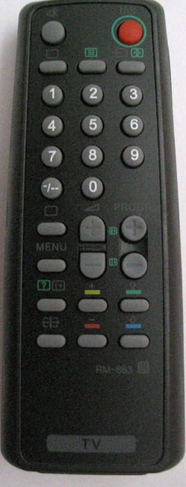 SONY RM-883 - helyettesítő távirányító