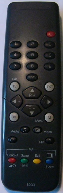 ORION RC8000, RC8500 - helyettesítő távirányító