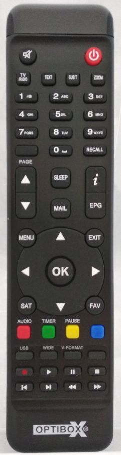 OPTIBOX MULTIBOX HD - eredeti gyári távirányító