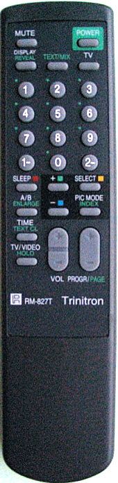 SONY RM-827T - helyettesítő távirányító