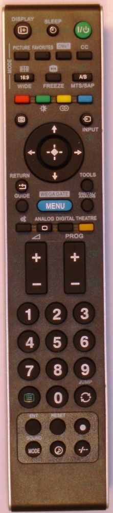 SONY WEGA - helyettesítő távirányító