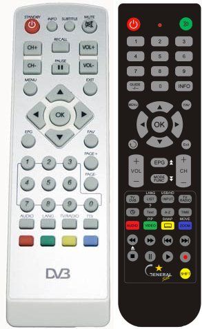 MUSTEK DVB-T150, DVB-T180, DVB-T210, DVB-T250, DVB-T450, DVB-T1505 -   


kompatibilis General márkájú távirányító
