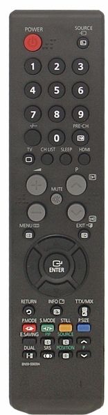 SAMSUNG BN59-00609A - helyettesítő távirányító