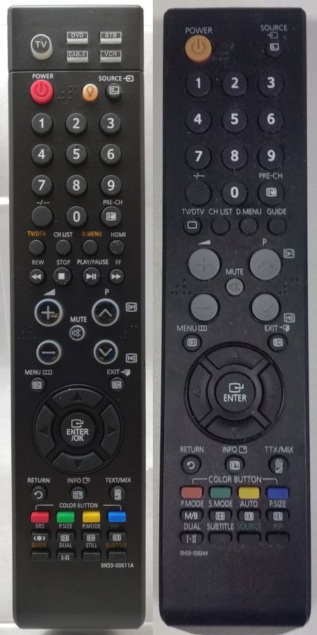 SAMSUNG BN59-00624A - helyettesítő távirányító